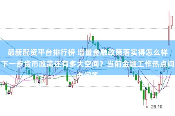最新配资平台排行榜 增量金融政策落实得怎么样？下一步货币政策还有多大空间？当前金融工作热点问答